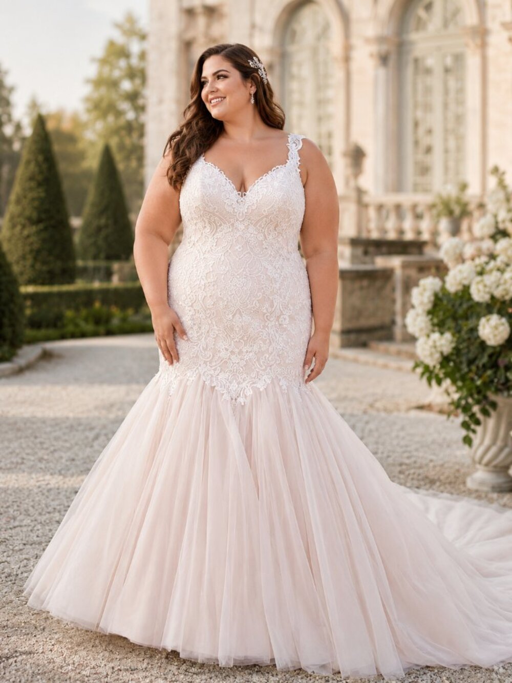 Rebecca Ingram Zelda Wedding Dress NWOT Size 24